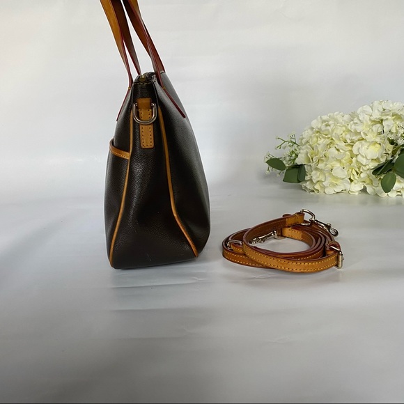 DOONEY & BOURKE Small Handbag/Crossbody Pebble Grain Daniela Satchel - Picture 3 of 9